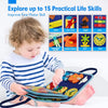 Kletshuts™ BusyBoard: Sensorisk Fin Motorikk Ferdigheter Montessori Pedagogisk Busy Board