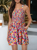 Icone™ SummerRomper: Kvinne Uten Ermer Firkantet Hals Sommer Romper