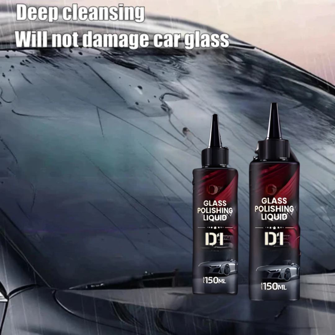 Cleaner Pro° GlassPolisher 1+1 GRATIS: Bil Glass Rengjøringsmiddel Og Polerings Flytende