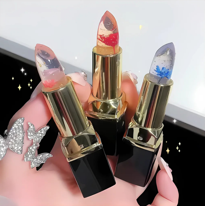 MagicLipstick 1+1 GRATIS - Magisk Glød Fargeendrende Blomst Leppestift