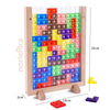 Kletshuts™ BrainyBlocks - 3D Tangram Trepuslespill & Pedagogisk Brettspill