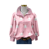 Icone™ FormalBlouse: Stilfull Langermet Unik Print Formell Bluse