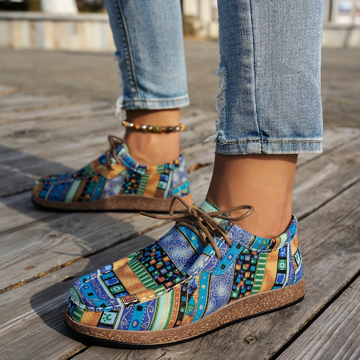 Happy™ ColorfulShoes: Stilig Moderne Design Damesko
