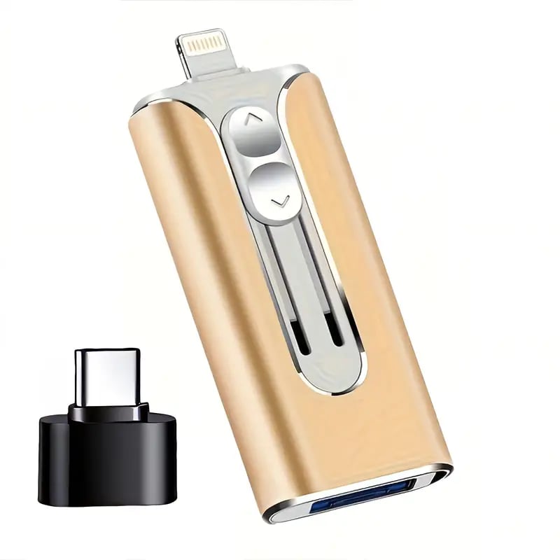 USBDrive - Kompakt Og Holdbar Multi‑Enhet 4‑I‑1 USB-Flash-Kjøre