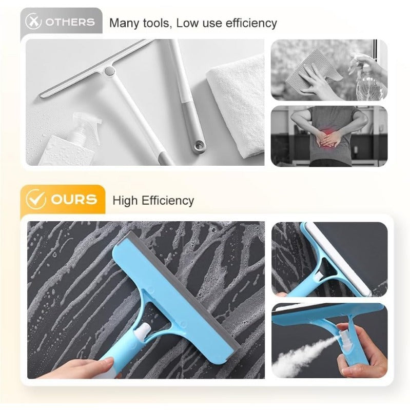 Cleaner Pro° GlassCleaner 1+1 GRATIS: Ultimat 3-I-1 Glassrens Verktøy