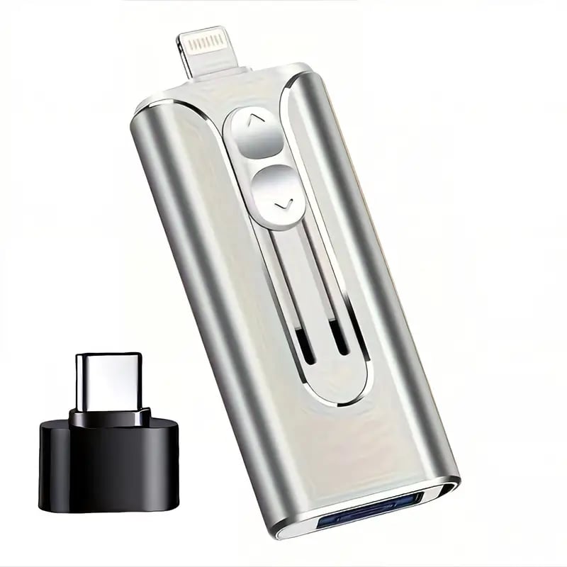 USBDrive - Kompakt Og Holdbar Multi‑Enhet 4‑I‑1 USB-Flash-Kjøre