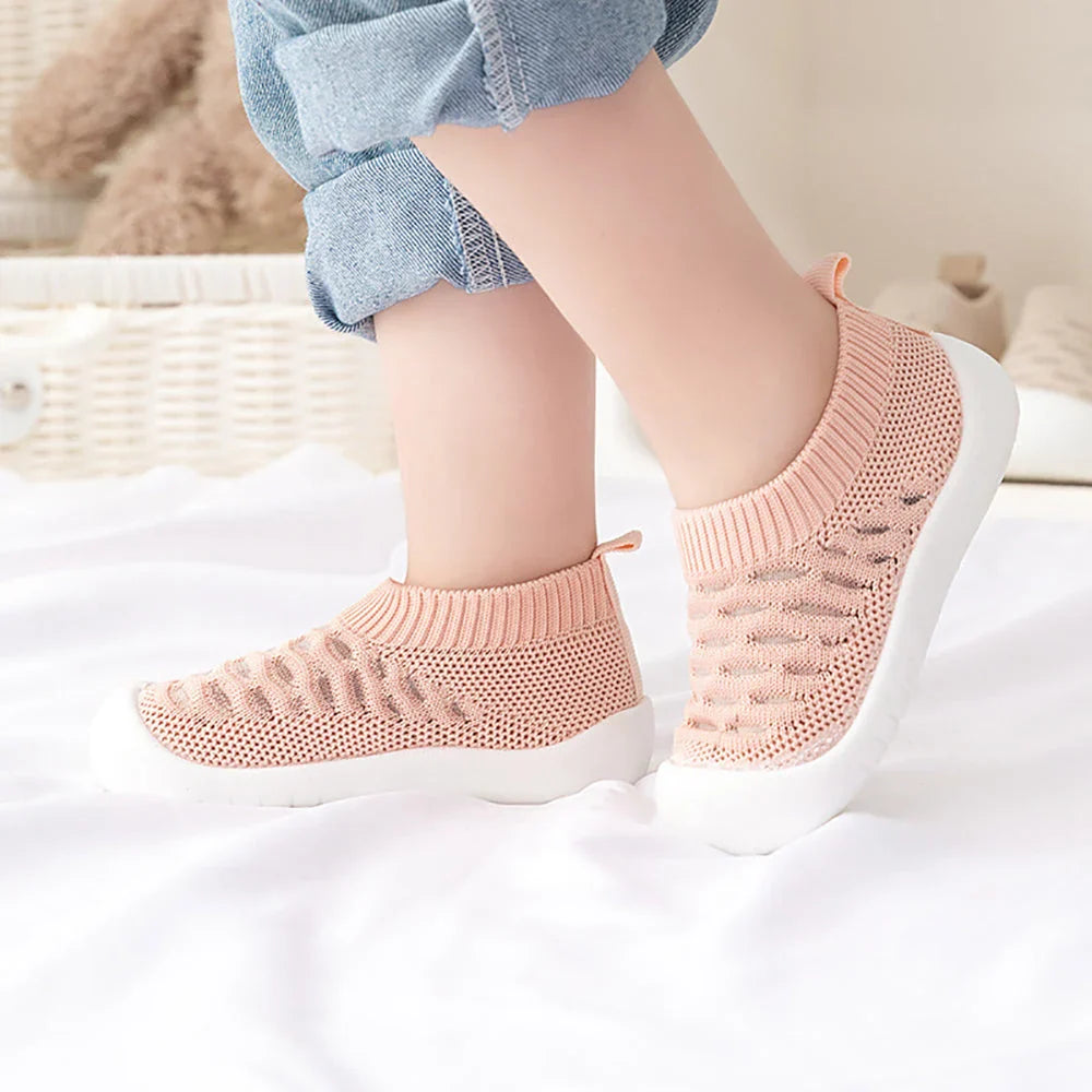 Kletshuts™ TinyShoes: Sklisikker Baby Mesh Sko