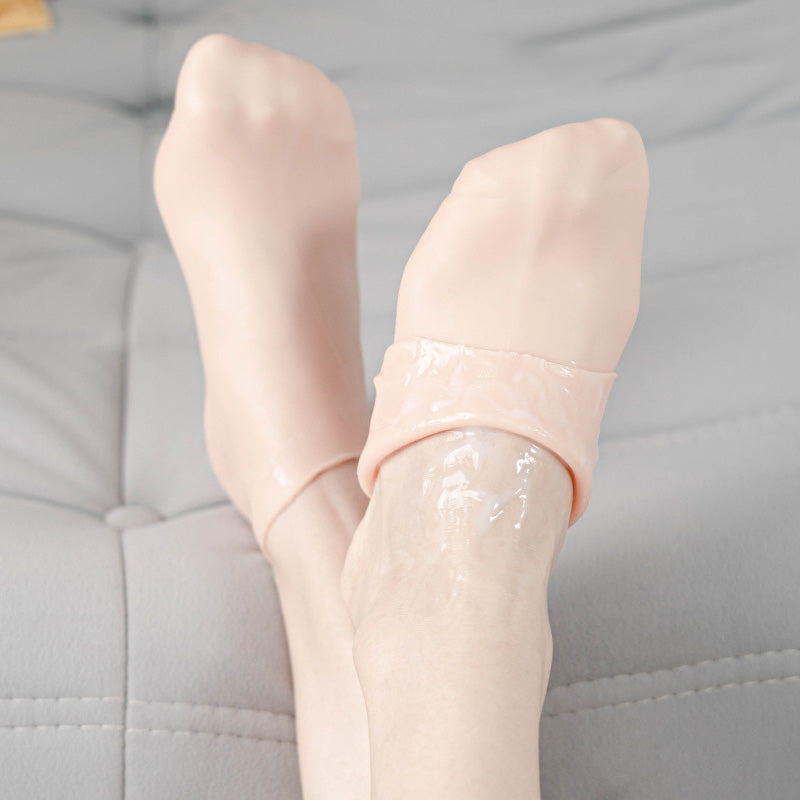 Happy™ SiliconeSocks: Fotpleie Spa Og Pedikyr Silikon Sokker