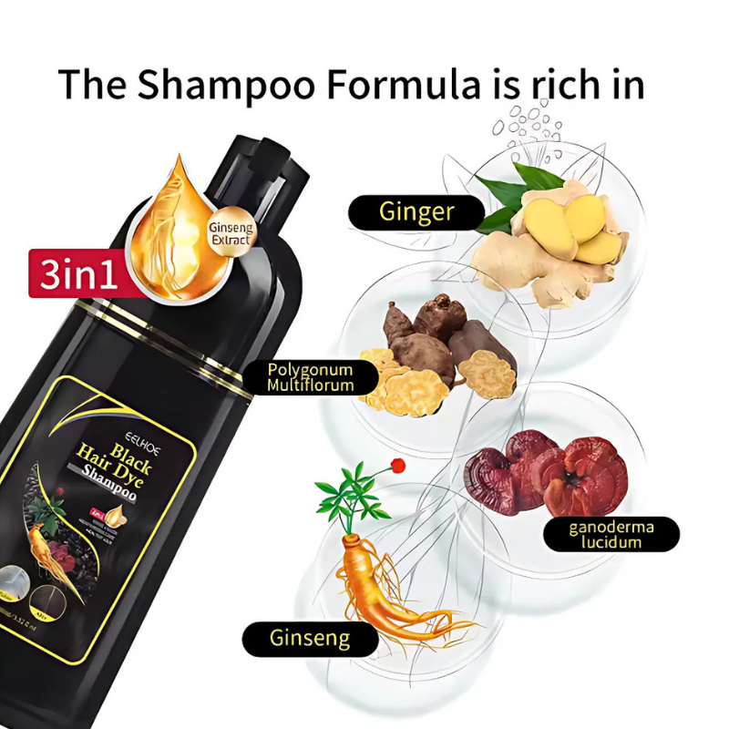 Rose® ColorShampoo 1+1 GRATIS: Øyeblikkelig Farge Oppfriskende Glød Sjampo