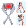 NeckMassager: Beroligende Varme Afslappende Nakke Og Skuldermassager