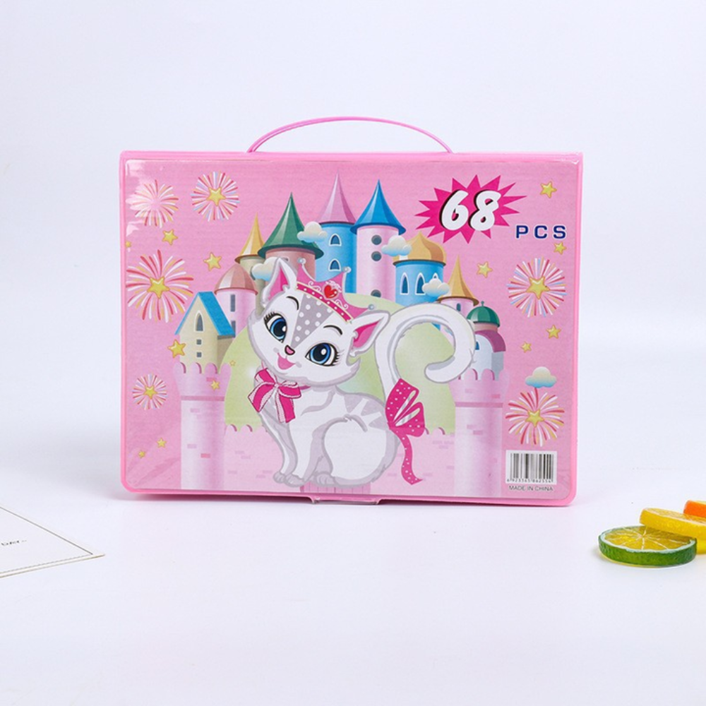 Kletshuts™ ColoringSet: Fantastisk Bærbar Barn Fargelegging Kit