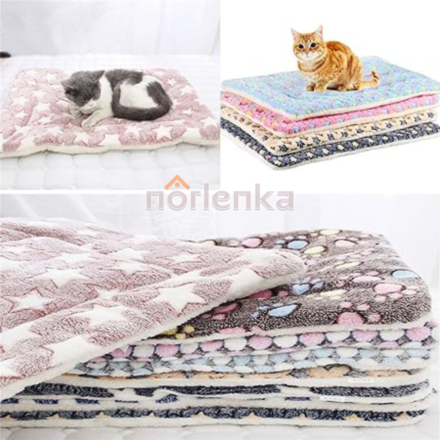 DogCatFri™ PetBlanket- Snuggly Kjæledyr Komfort Teppe