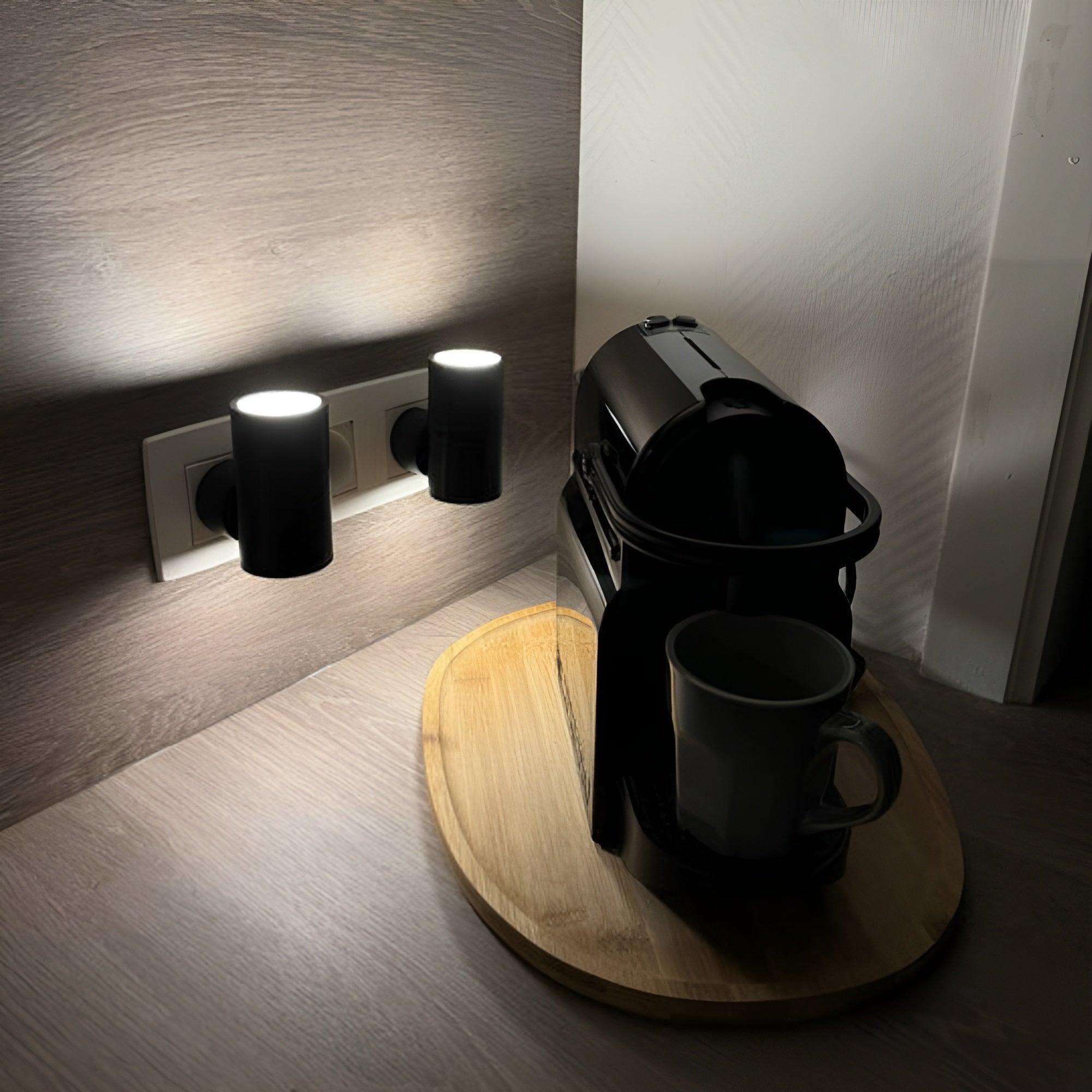Ledsen™ NightLight: Moderne Bærbar Dimmbar Plug-In Natt Lys