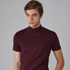 Icone™ FitShirt 1+1 GRATIS: Herre Smal Passform Høy Hals Tilfeldig Skjorte