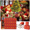 PuzzleAdvent - 24 Jigsaw Puslespill Adventskalender Kalender (Tilfeldig Design)