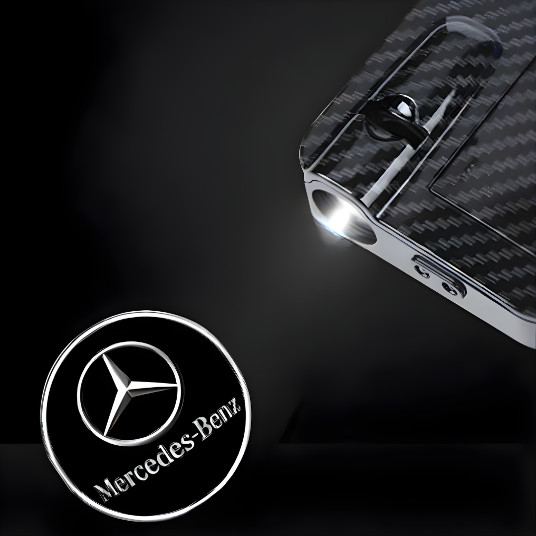 Ledsen™ WelcomeLight 1+1 GRATIS: Smart Laser Velkommen Lys Bil Dør Tilbehør