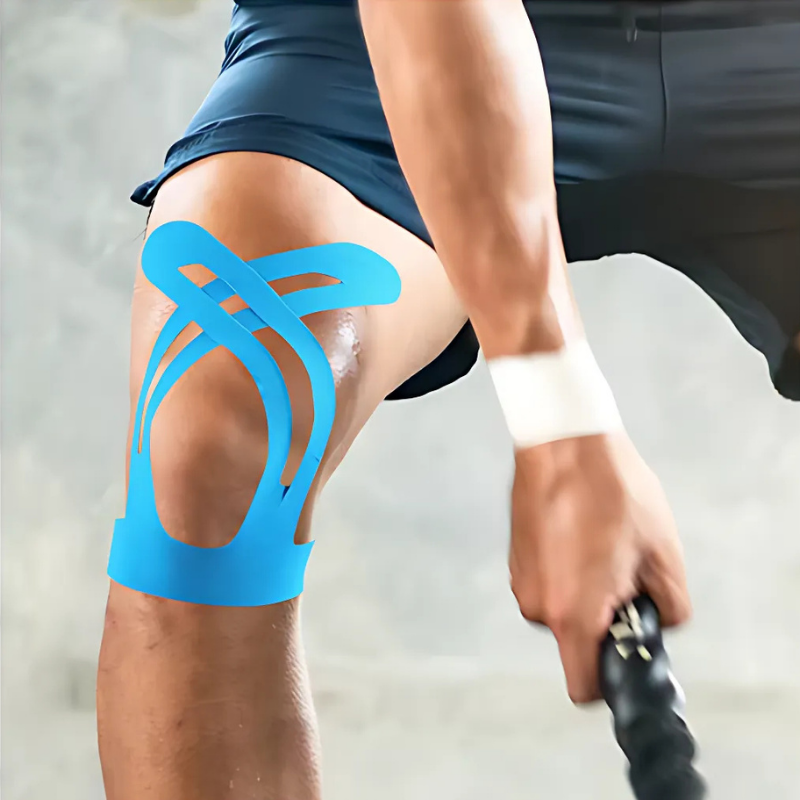 KneeTape: Sikkerhetsstøtte Og Komfort Strekkbar Kneteip