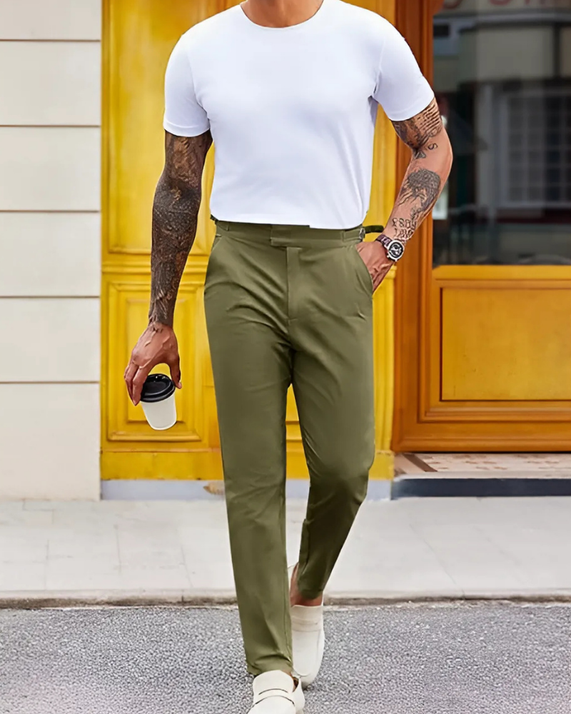 Icone™ AdjustablePants: Slim Fit Herre Justerbare Bukser
