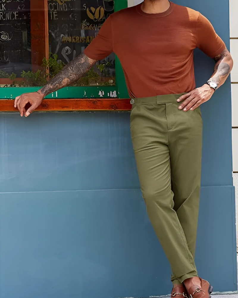 Icone™ AdjustablePants: Slim Fit Herre Justerbare Bukser