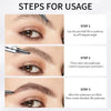 EyebrowPen 1+1 GRATIS: 3D Vanntett Microblading Øyenbrynspenn