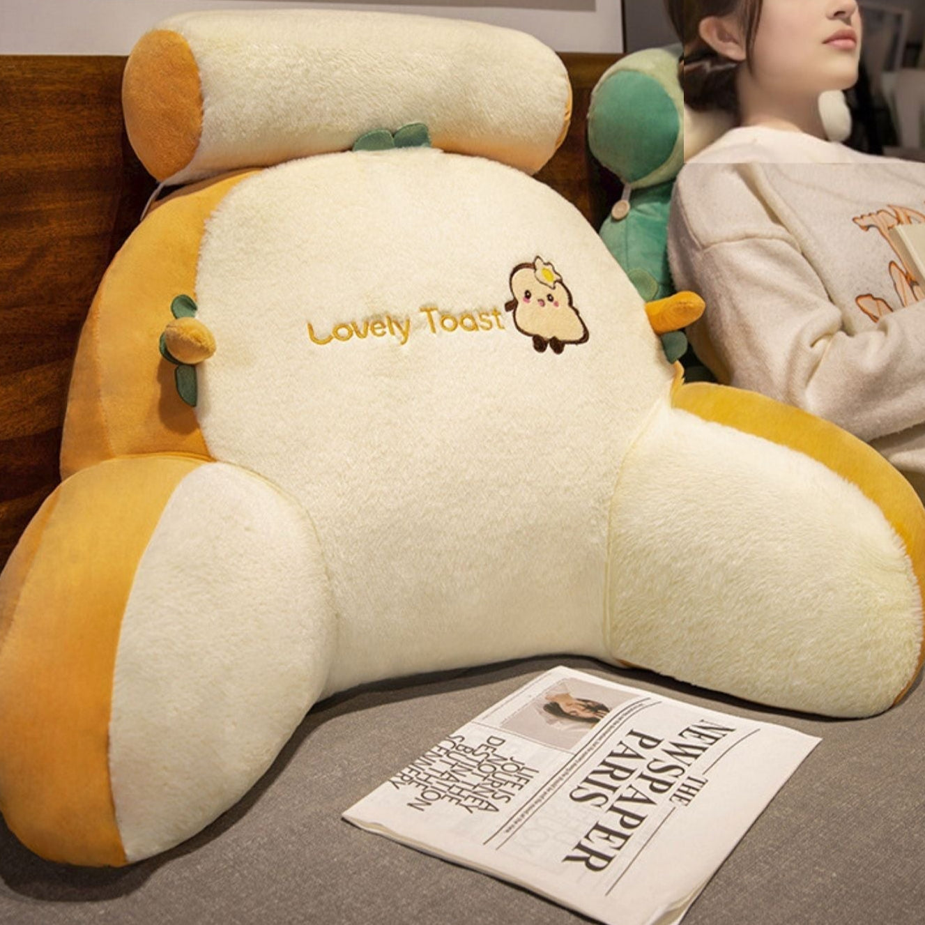 ComfyPillow - Sofa Og Seng Myk Tilbake Støtte Pute