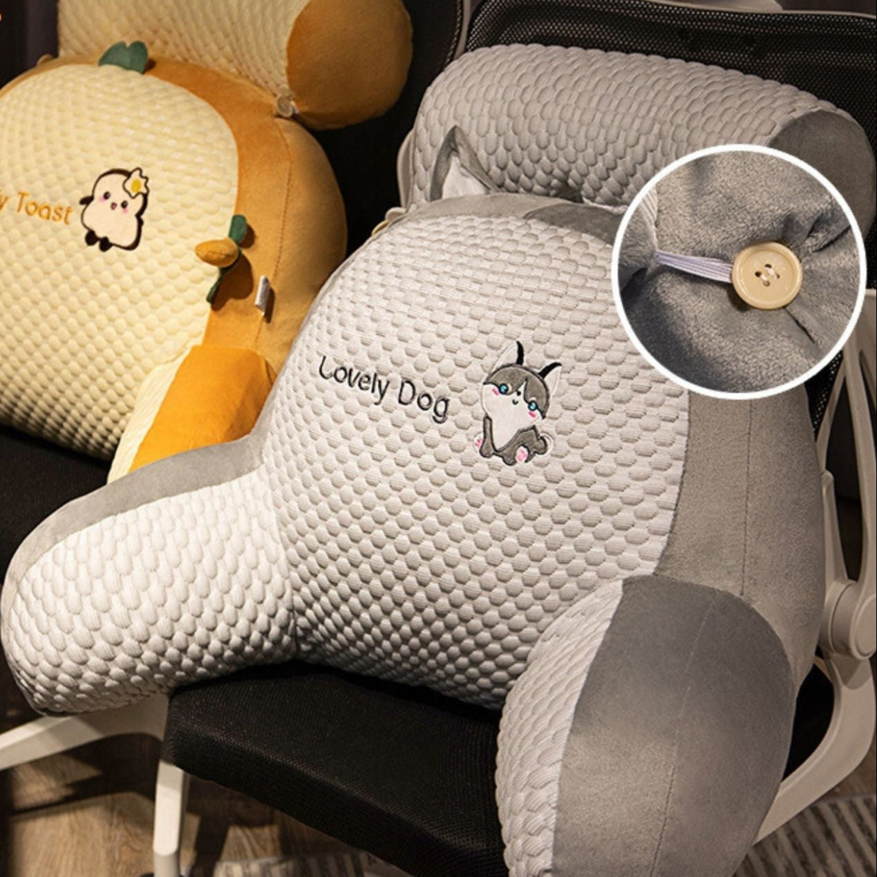 ComfyPillow - Sofa Og Seng Myk Tilbake Støtte Pute