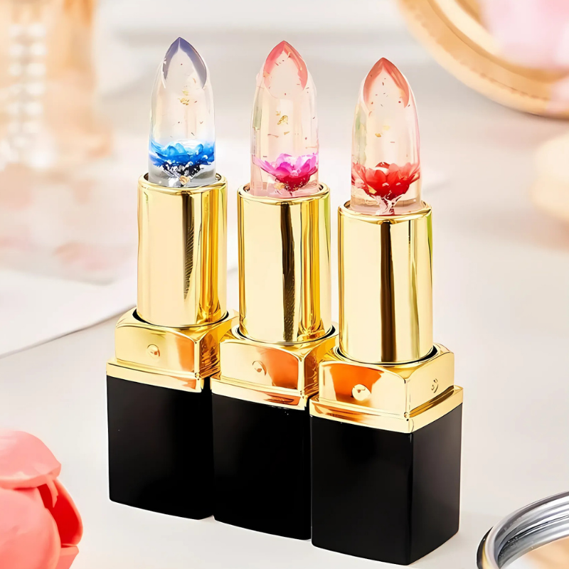 MagicLipstick 1+1 GRATIS - Magisk Glød Fargeendrende Blomst Leppestift