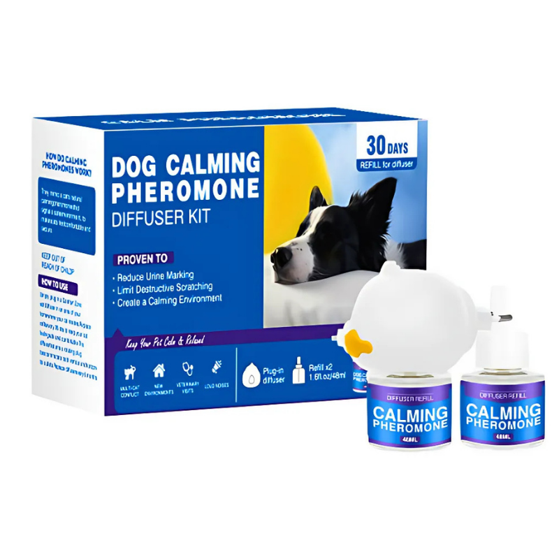 DogCatFri™  PetDiffuser: Kjæledyr Beroligende Feromon Diffuser Sett
