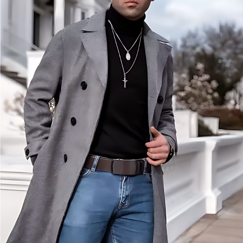 Icone™ ClassicBelt 1+1 GRATIS: Komfortabel Klassisk Justerbar Spenne Belte For Menn