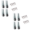 Globetrek° CasterWheels 4+4 GRATIS: Plassbesparende Tung Plikt Kaster Hjul