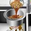Globetrek° SinkStrainer 1+1 GRATIS: Rustfritt Filter Svan Stil Kumfilter