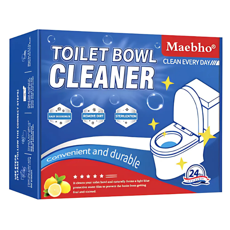 Cleaner Pro° ToiletTablets: Automatisk Drop-In Toalettrens Tabletter