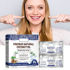 TeethStrip: Naturlig Kokosnøtt Tannbleking Og Lysende Strips