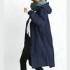 Icone™ ElegantCoat - Allværs Lett Komfort Med Hette Elegant Frakk