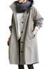 Icone™ ElegantCoat - Allværs Lett Komfort Med Hette Elegant Frakk