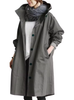Icone™ ElegantCoat - Allværs Lett Komfort Med Hette Elegant Frakk