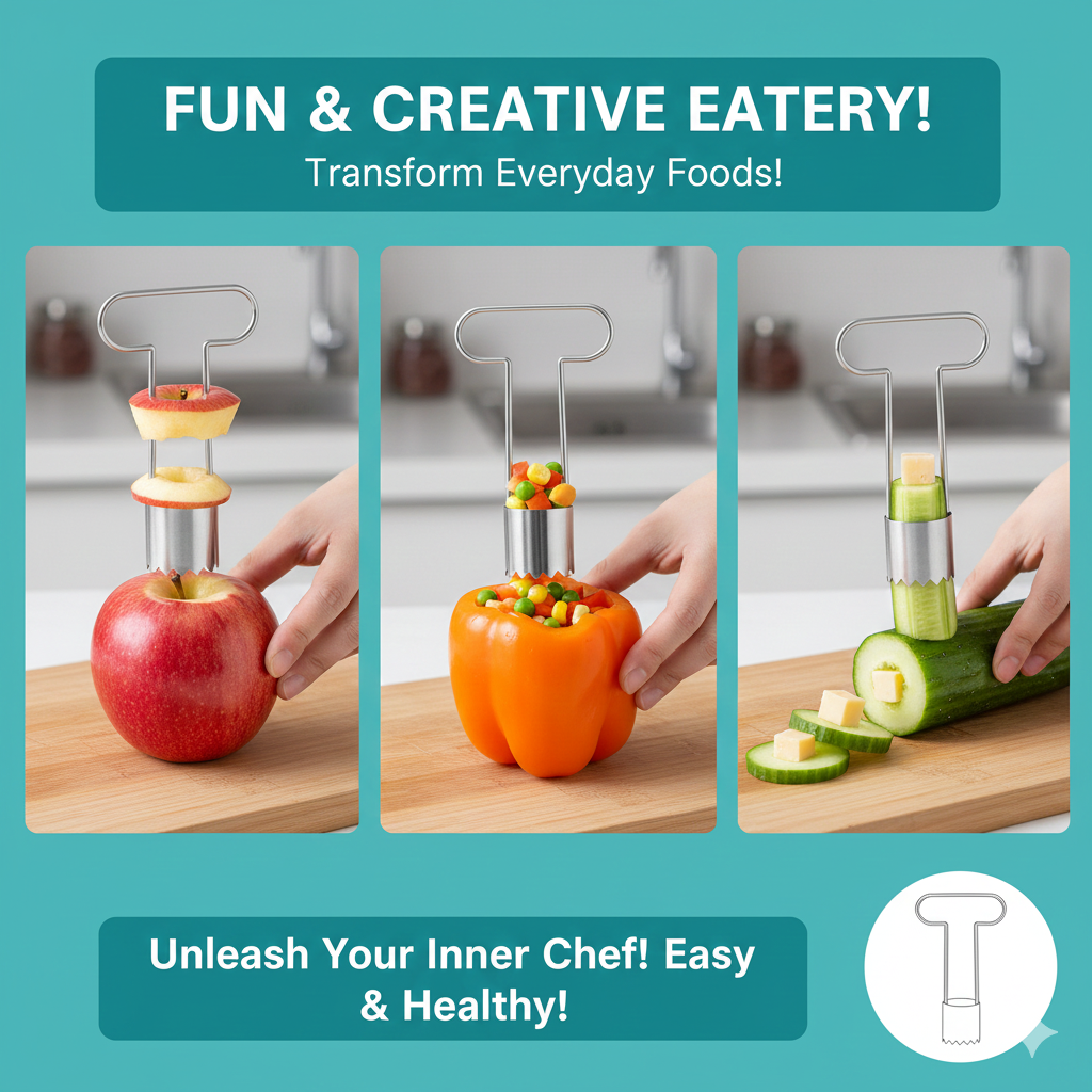 Globetrek° SeedRemover 1+1 GRATIS: Skarp Frukt Og Grønnsaksfrø Og Corefjerner