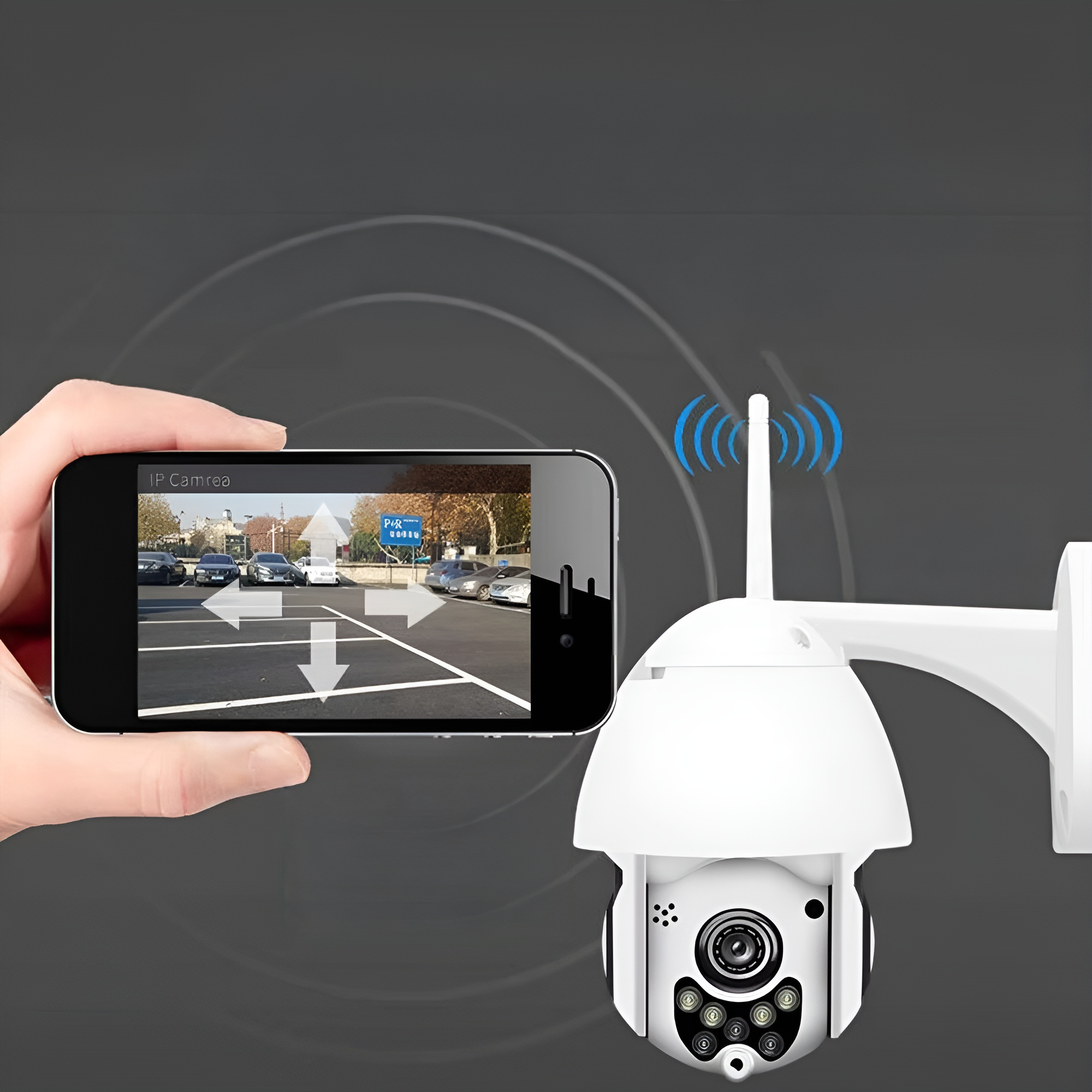 Globetrek° SmartCamera: Høy Definisjon Universell Overvåking Smart Kam ...