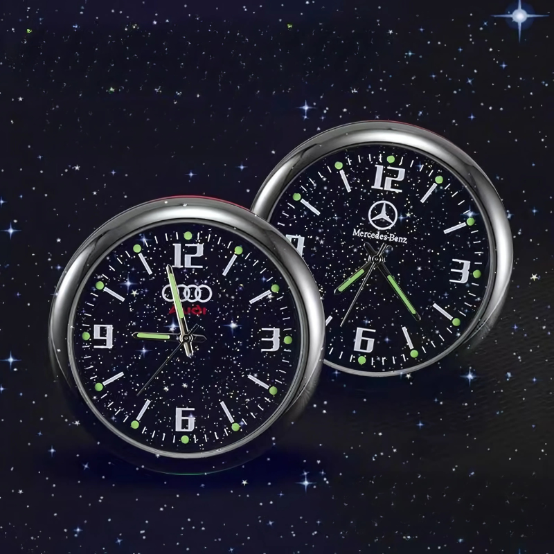 CarClock 1+1 GRATIS: Elegant Kvarts Bilklokke For Alle Kjøretøy