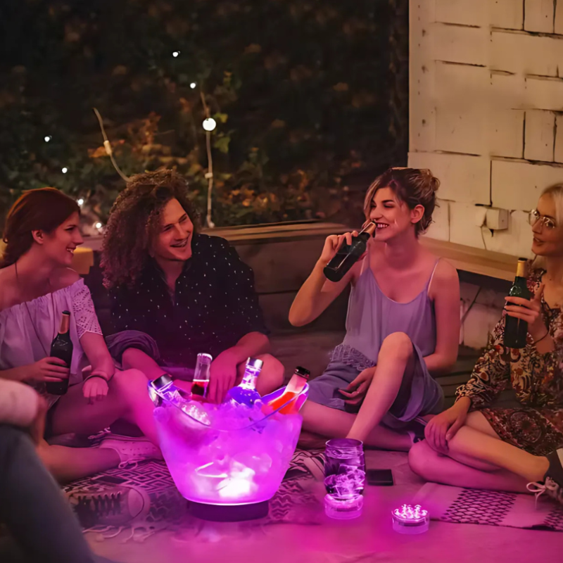 Ledsen™ PoolLights 1+1 GRATIS: Vanntette LED Basseng, Bade Og Fest Lys