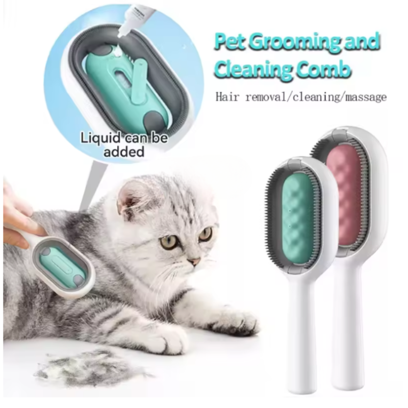 DogCatFri™ GroomingBrush 1+1 GRATIS: Dyrehårfjerner Og Massasjebørste