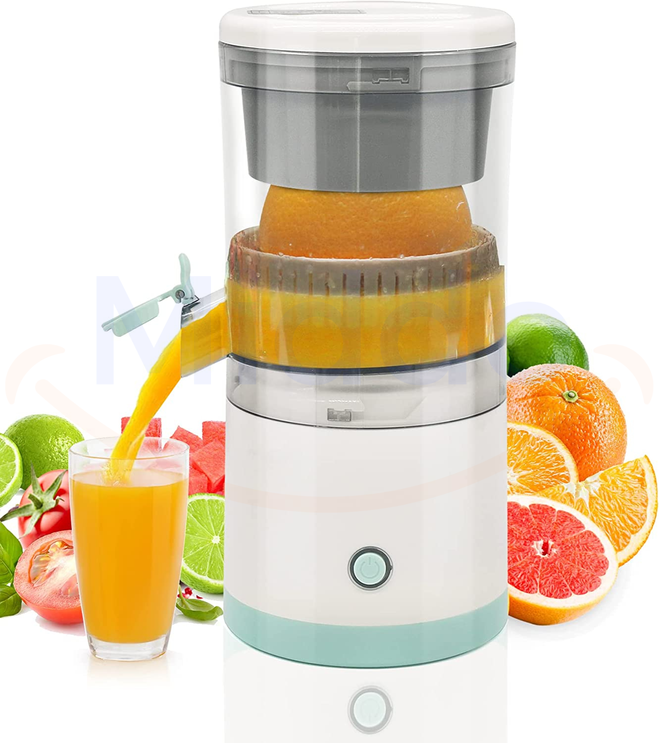 Globetrek° FruitJuicer: Bærbar Elektrisk Frukt Juicepresse