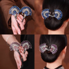Rose® HairTie 1+1 GRATIS: Stilig Hårbånd Elegant Vintage Krystallhestehale Vri Holder