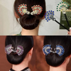 Rose® HairTie 1+1 GRATIS: Stilig Hårbånd Elegant Vintage Krystallhestehale Vri Holder