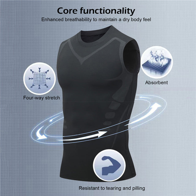 Icone™ BodyBoost 1+1 GRATIS: Menn Kropp Shapewear