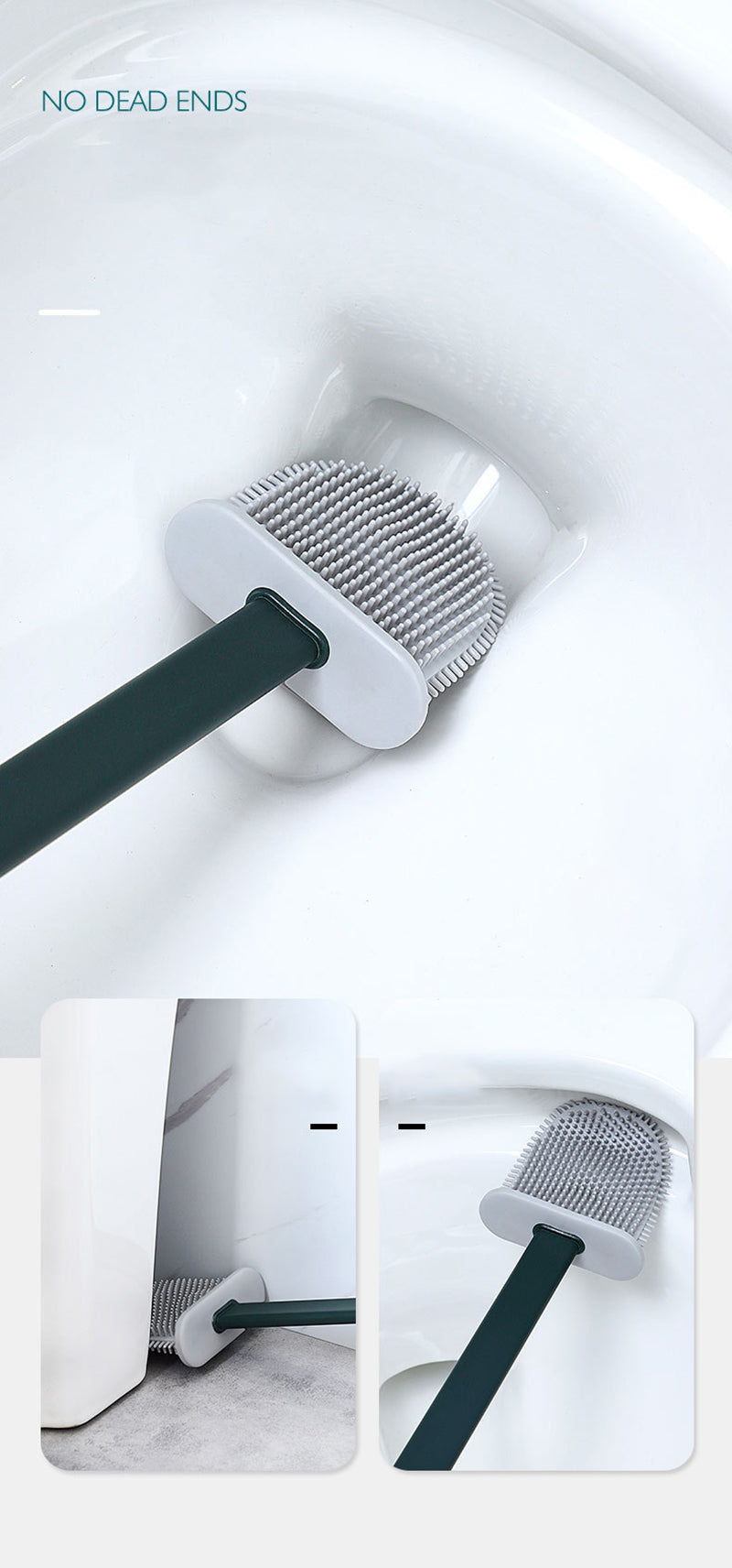 Cleaner Pro° Brush - Silikon Toalettbørste