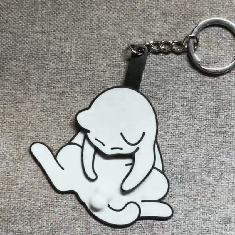 CatKeychain 1+1 GRATIS: Morsom Leken Unik Katt Nøkkelring Tilbehør