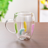 CrystalMug - Dobbelt Lagdelt Kreativ Glass Krus