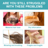 Rose® ShineStraight 1+1 GRATIS: Frizz-Fri Glans Og Rett Hårkrem