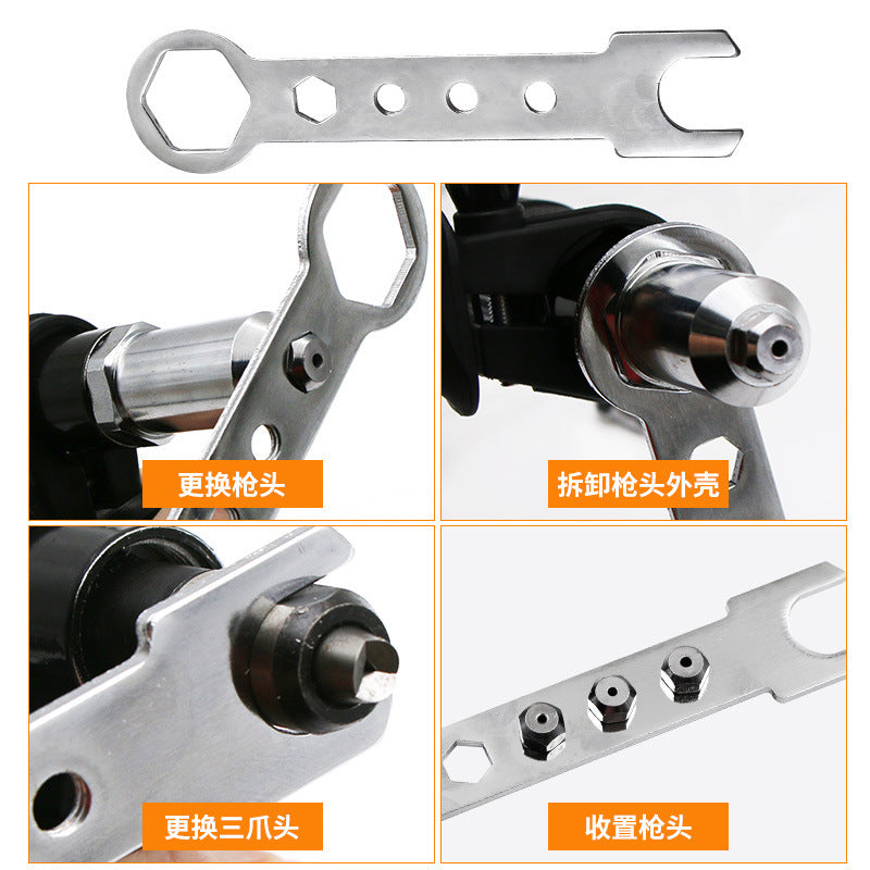RivetAdapter - Profesjonell Nitte Pistol Adapter Kit